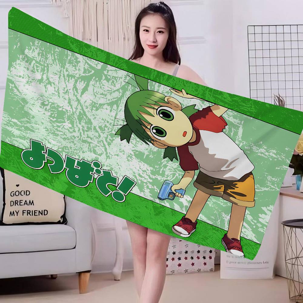 Anime Y-Yotsuba Microfiber Beach Towel Absorbent Quick dry Soft Yoga Swimming Resort Mountain Climbing Towel