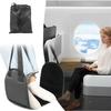 Foot Hammock Adjustable Aircraft Hammock Support Plate Lightweight Portable Plane Footrest for Long Travel Foot Leg Rest