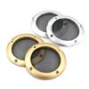 2 шт. 2 дюйма крышка динамика аудио декоративная круглая металлическая сетка решетка