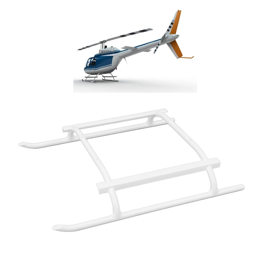 RC Helicopter Landing Gear Plastic Stable Support Strong Wind Resistance Helicopter Landing Skid for