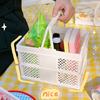 Long Lasting Laundry Basket Hollow Out High Strength Stable Structure Shopping