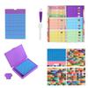 12/24/48Pcs DIY Diamond Art Accessories Diamond Painting Tray Set  for Nail Art