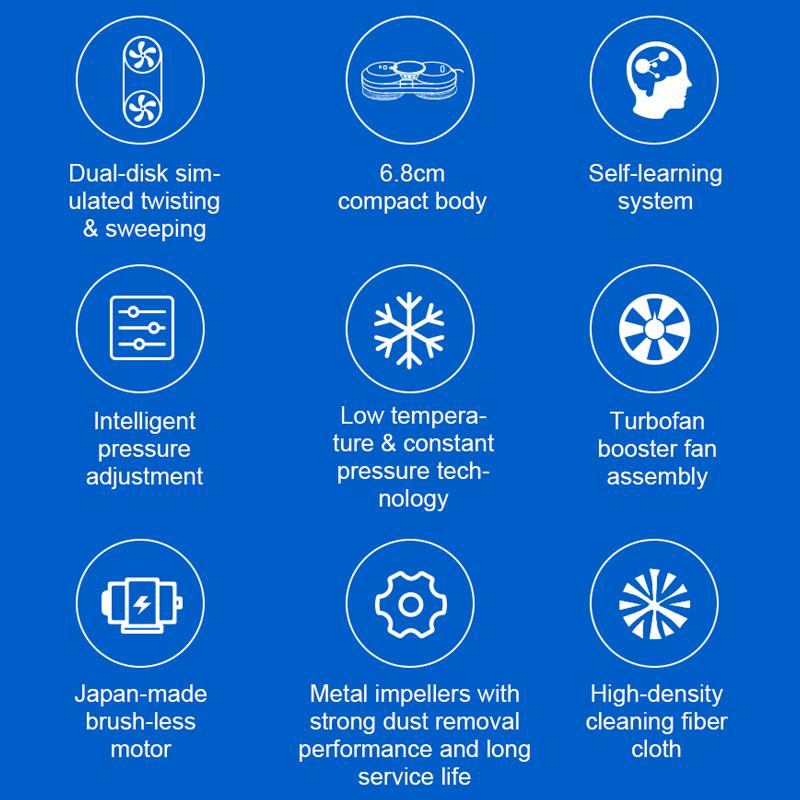 LIECTROUX HCR-10 Window Cleaning Robot Water Spray Automatic Robotic Glass Wiper Vacuum Cleaner Electric Windows Washer for Home Appliance