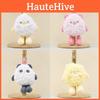 Adorable Plush Q Egg Keychain Wedding Toys Cute Duck Pig Panda Bear Gifts
