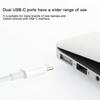 Usb Type C To Usb C 65W 4A Pd Quick Charging Cable Type C Fast Charger Cable For Mobile Phone Laptop 1/2M