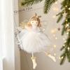 Soft Plush Material Christmas Angel Ornament Angel Hanging Pendant  Holiday Gift Giving