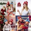 Christmas Gift Light Up Cartoon Christmas Hat LED Hat Sweater Beanie Knitted Cap