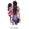 DIY Heat Transfer Patches Mom Girl Boy Printing Patches On Clothes Super Mom Dad Queen Stickers On T-shirt Dresses Jeans