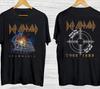 Унисекс Футболка Def Leppard Pyromania Tour 1983 Для Фанатов