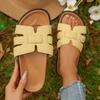 Fashion 2025 New Women Slippers Summer Outdoor  Soft Sole Slippers Fashion Flat Sandals Trend Platform Women Shoes Casual Slides Women