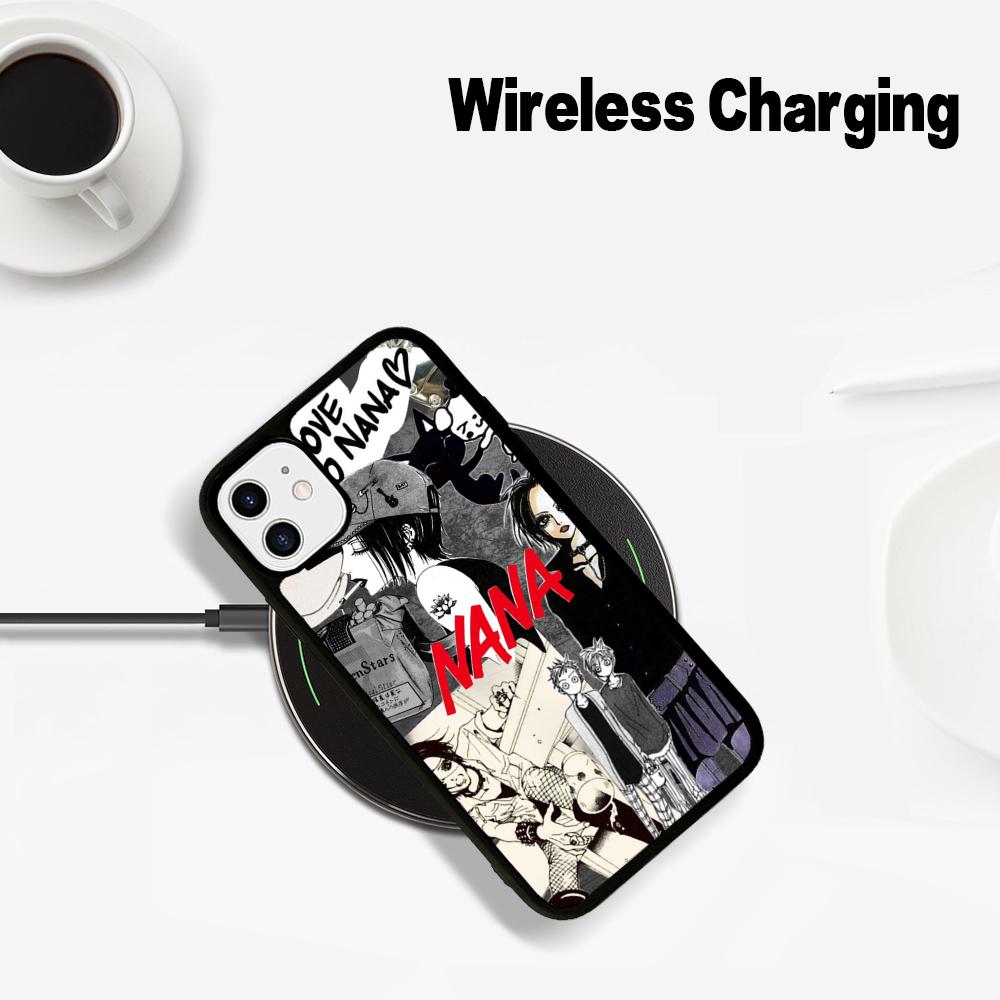 Чехол N-NANA для телефона Magesafe Магнитный Беспроводная Зарядка Чехол Для iPhone 16 11 12 13 14 15 Pro Max Plus Mini