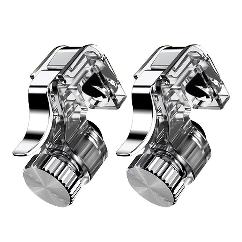 Металлический смартфон, мобильный игровой триггер для мобильного геймпада PUBG, кнопка огня, клавиша прицеливания L1 R1 Shooter