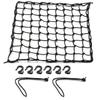 Daytona Motorcycle Touring Large X Includes 6 Storage Net 72185 Net, (400 400mm), Hooks, Pouch, & Hooks, Black,