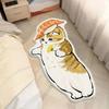 Machine Washable Pet Carpet Anti-slip Rug Decorative Imitation Cashmere Carpet  Living Room