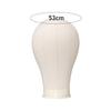 Display Stand, Canvas Mannequin Head, Model with Mounting Holes, Stand for Making , Scarves, Salon
