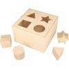 Activity Cube To Decorate - Wood - 10x16x16 Cm - Beige - Mixed - Adult