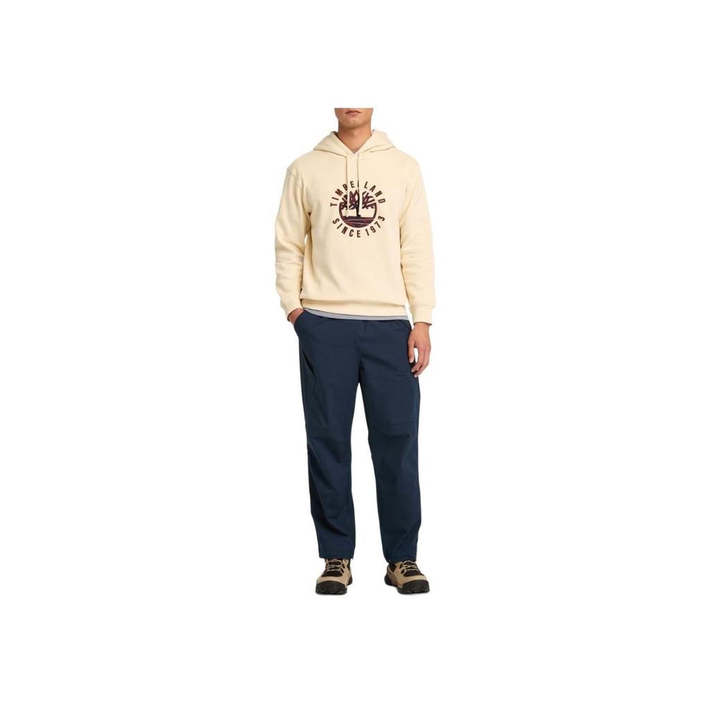 Timberland Толстовка с капюшоном из флиса для активного отдыха, мужская, светло-коричневая, A696KEFL