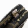 FENDI Folding vanity Pouch Zucca Brown Nylon canvas Women Used