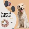 Silent Dog Nail File Dogs Self Nail File Dog Scratch Board with 4 Replaceable Filing Discs Gentle Pet Nail Care Tool for Dogs And Cats