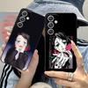 Чехол для телефона Demon Slayer Enmu Tamio для Samsung Galaxy S25 S24 S23 S22 S21 S20 Note20 Plus FE Ultra с цветной печатью Красивый