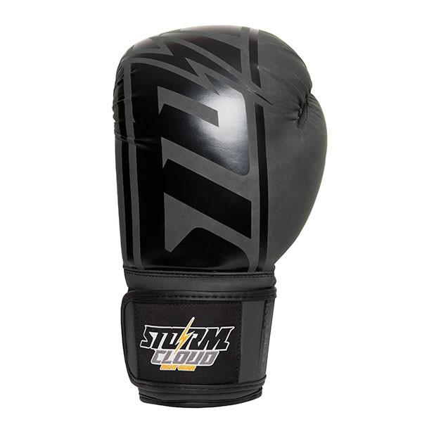 StormCloud Bolt 2.0 Boxing Gloves Black/Black 8oz