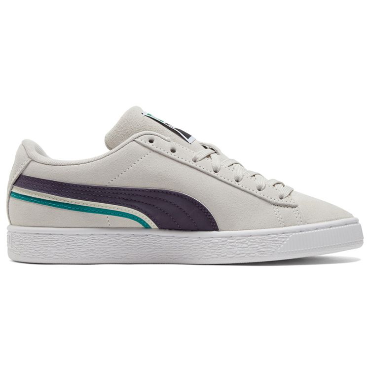 Puma Suede Triplex - Кроссовки унисекс Nimbus Cloud Sweet Grape Кремово-Белые 381175-06