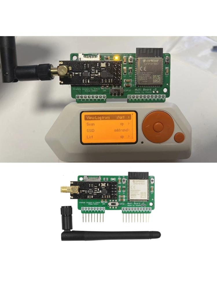 Для Zero WiFi multiboard NRF24+ESP32 макетная плата с антенной