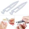 Shackle Key Deck Key Bottle Opener Screwdriver Multifunctional Emergency Tool Stainless Steel Marine Accessory Multitool