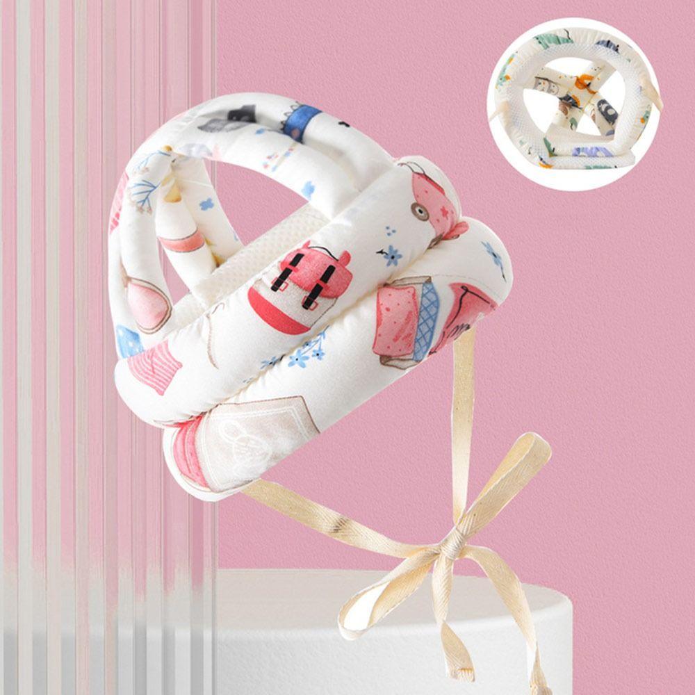 5-36M Soft Head Protection Hat Learn To Walk Crash Cap Comfortable Protective Headgear Toddler