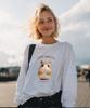ONEHUNDREDPERCENT FOR WOMAN Ohpxjoy4 Cutie Hamster Basic Long Sleeve T-Shirt