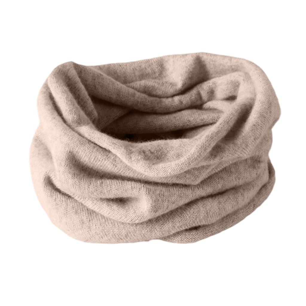 Women's Fashion Cashmere Hoodie, Cycling Warm Knitted Neck Fake Neck, Thin Neck Cover