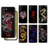 Case For Samsung Galaxy S22 S20 Ultra S21 FE S10 S9 Plus Note 20 10 Lite 9 Soft Phone Cover Shell Dragon Animal