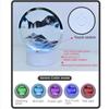 Colors 3D Sea Display Decoration Quicksand Painting Hourglass Light Desktop Ornament Sandscape Lamp