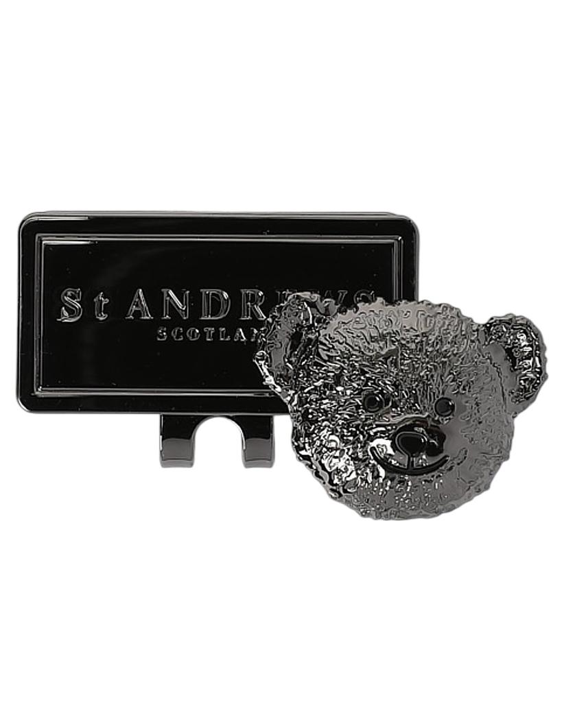 Клип Маркер Медведь Гольф Медведь FR [St. Эндрюс] [Серия Тедди] (магнитные) / / 042-5984326 010_Черный