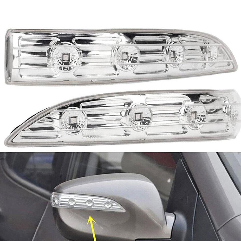 Для Hyundai Tucson IX35 2010 2011 2012 2013 2014 Светодиодный корпус Боковой указатель поворота Зеркало Зеркальный сигнал Сборка Крышка индикатора V3J4