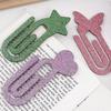 Earrings Silicone Molds Jewelry Making Mold Paper Clip Shape Pendant Moulds Silicone Texture Present for Art Enthusiasts