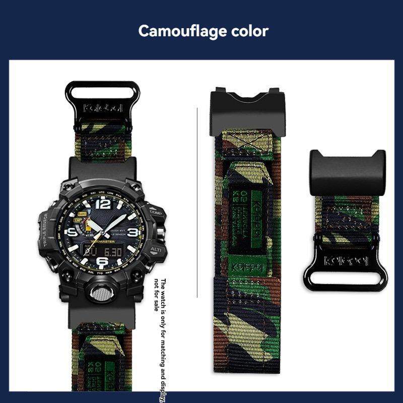 GWG-1000 Тканевый ремешок для часов Мужской Для Casio G-SHOCK 5463 первое поколение GWG-1000GB-1A/4a Модифицированный нейлоновый ремешок-браслет