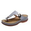 Women Sandals Lightweight Heels Clamping Toe Metal Sandals with Hollowed Out Oversized Sandals Summer SandalsOpenToe Beach Shoes