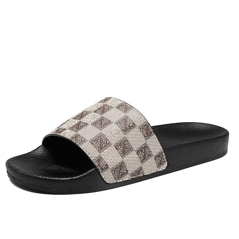 Тапочки мужские новые тапочки из ЭВА, легкие для ношения на улице, бытовые мужские с мягкой подошвой, классные тапочки