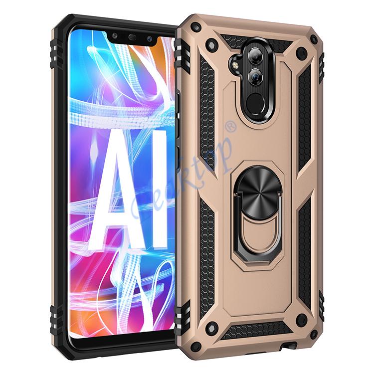 Чехол для Mate 20 Lite, чехол для Huawei Mate 20 Lite, защитный чехол в стиле милитари, противоударный держатель с кольцом, магнитный чехол для телефона, Fundas