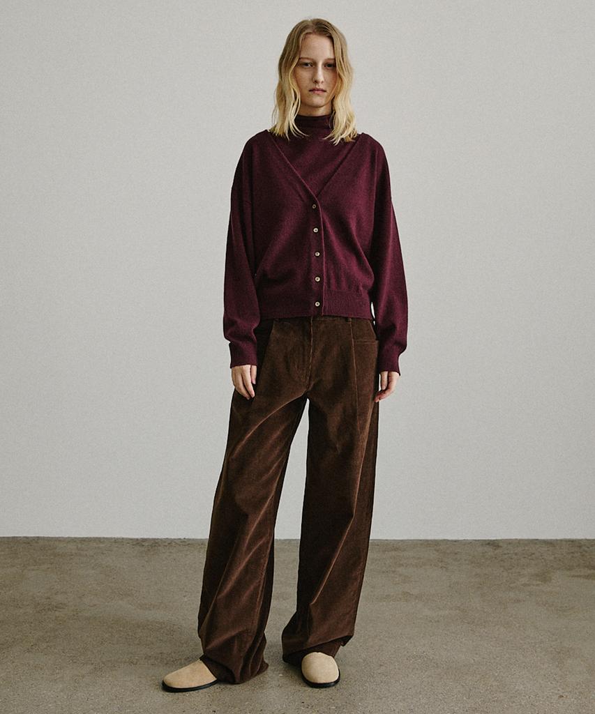 ARTID Corduroy Curved Pants_2Colors