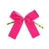 12pcs Small Velvet Bow Christmas Tree Decoration Soft Bowknot Hanging Enhances Holiday Atmosphere for DIY Use for Christmas Party Family Wedding