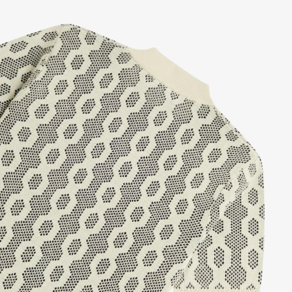 Fred Perry [womens] Open Knit Short Sleeve Merino Wool Knit  691  Afpf2417116 691