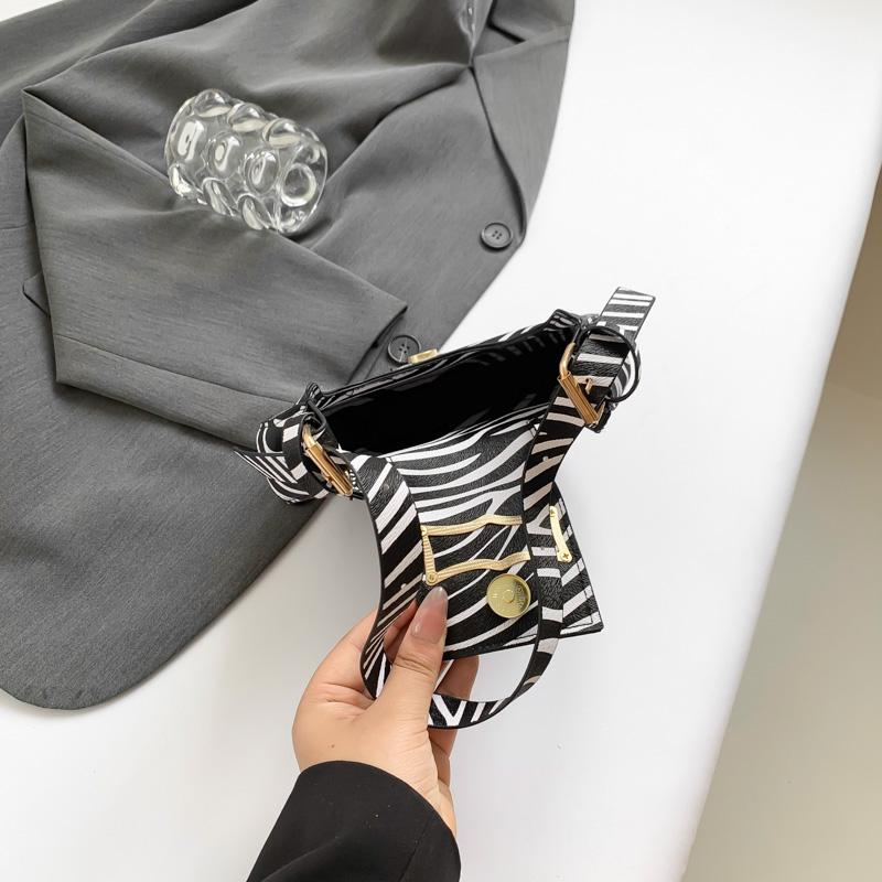 1 шт. женская сумка на одно плечо, модная сумка-полумесяц, универсальная ручная сумка