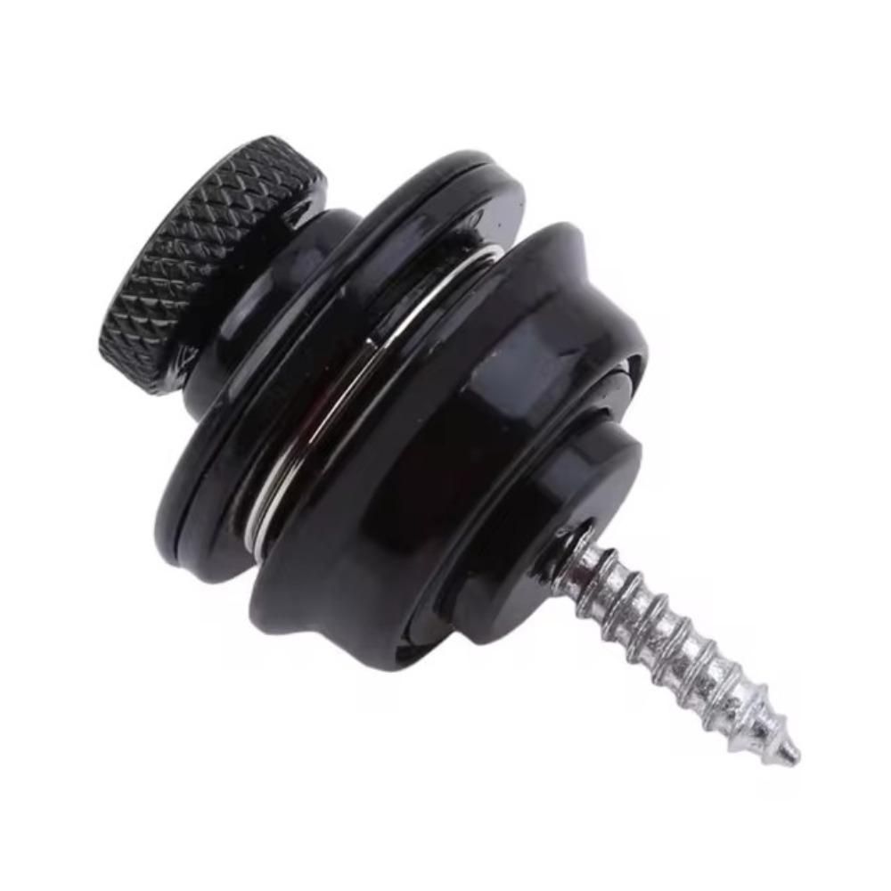 Для Акустического Электрического Бас-ремня Электрогитарный Стреплок Пуговица для Фиксации Гитарного Ремня