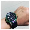 Casio Серия MT-G G-SHOCK Серия MTG Защитная конструкция Лазерный крутой многофункциональный Солнечный кварцевый механизм Ремешок из смолы Японский и MTG-B1000RB-2APR