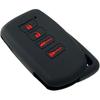 Silicone Rubber Key Fob Cover Compatible with 2013- Lexus ES300h ES350 GS350 GS450h IS200t IS300 IS350 LX570 NX200t NX300h RC350 RX350 RX450h