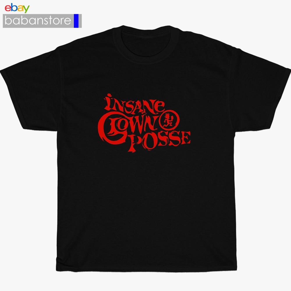 New ICP Insane Clown Posse Logo Black/White/Gr<wbr/>ey/Navy TShirt Size S5XL Unisex T-Shirt