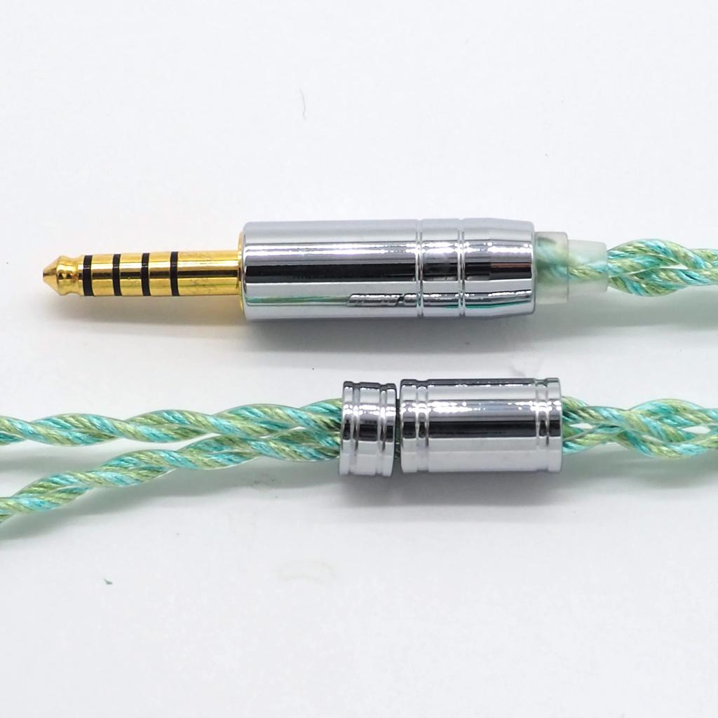 2-контактный кабель ручной работы, медная проволока, графеновая проволока, кабель для обновления наушников, сбалансированное соединение, 2-контактный сменный кабель, серия []SoundsGood - 4,4 мм, 4-жильный