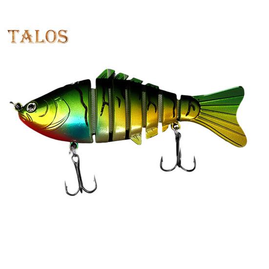 9.5CM/16G Тонущая многосочлененная рыболовная приманка для дальнего заброса, 7-секционная, бионическая жесткая искусственная приманка, аксессуары для рыбалки в пресной и соленой воде